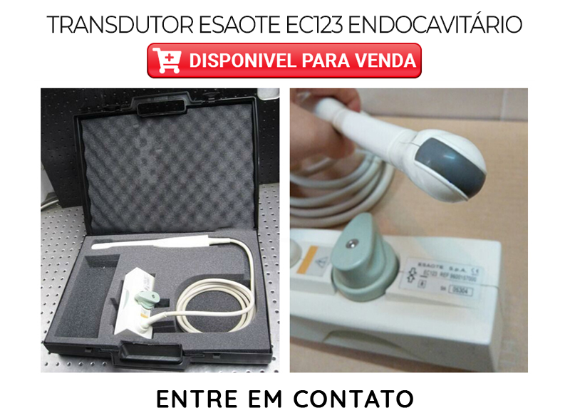 TRANSDUTOR ESAOTE EC123 ENDOCAVITÁRIO DISPONIVEL PARA VENDA